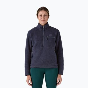 Women's fleece sweatshirt Patagonia Retro Pile Marsupial sunken blue