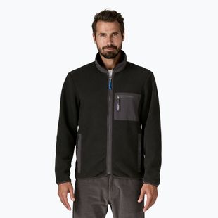 Men's fleece sweatshirt Patagonia Synch black solid