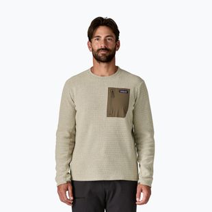 Men's sweatshirt Patagonia R1 Air Crew pelican