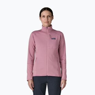 Women's sweatshirt Patagonia R1 Hybrid light violet