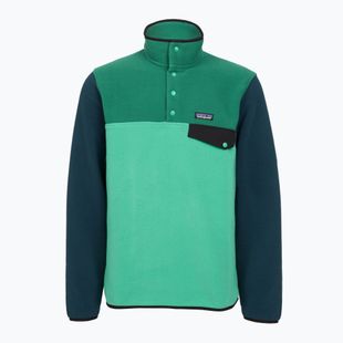 Men's trekking sweatshirt Patagonia LW Synch Snap-T P/O aqua stone