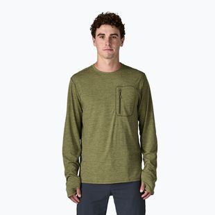 Men's longsleeve Patagonia Capilene Cool Sun caper green/buckhorn green x-dye
