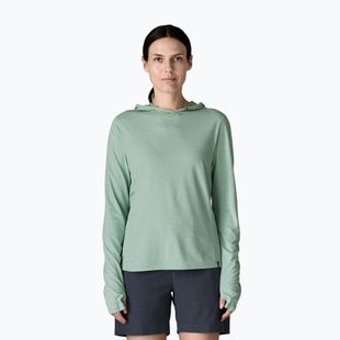 Women's sweatshirt Patagonia Capilene Cool Sun Hoody thermal blue/thin ice x-dye