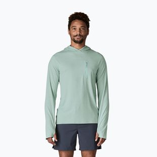 Men's sweatshirt Patagonia Capilene Cool Sun Hoody thermal blue/thin ice x-dye