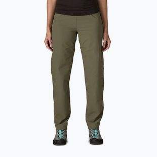 Women's trekking trousers Patagonia Free Wall basin green