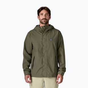Men's rain jacket Patagonia Outdoor Everyday Rain basin green