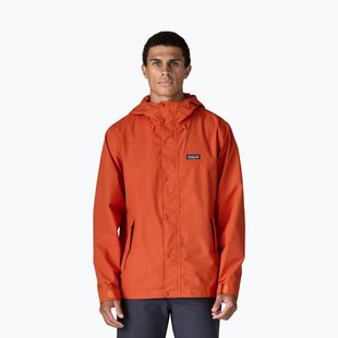 Men's rain jacket Patagonia Outdoor Everyday Rain coal orange