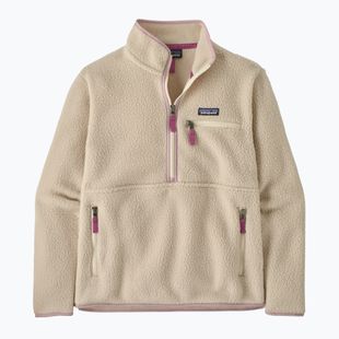 Women's fleece sweatshirt Patagonia Retro Pile Marsupial dark natural