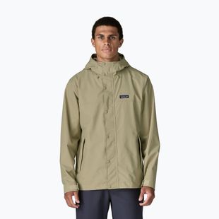 Men's rain jacket Patagonia Outdoor Everyday Rain weathered stone