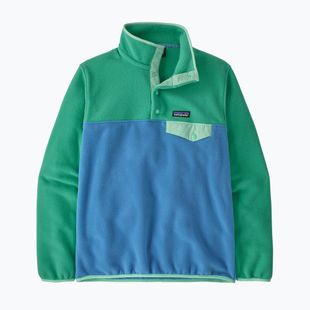 Women's trekking sweatshirt Patagonia LW Synch Snap-T P/O shore blue