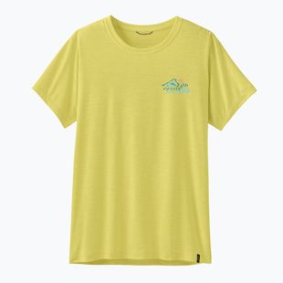 Women's T-shirt Patagonia Capilene Cool Daily Shirt - Boardshort Logo lemon zest