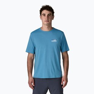 Men's T-shirt Patagonia Capilene Cool Daily - '73 Skyline shore blue/light shore blue x-dye