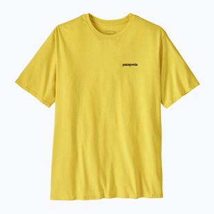 Men's T-shirt Patagonia P-6 Logo Responsibili-Tee p-6 outline/lemon zest