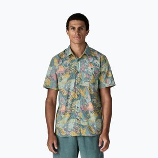 Men's shirt Patagonia Go To moon tripper/blue sage