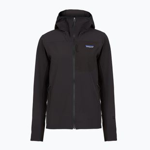 Women's softshell jacket Patagonia R1 CrossStrata Hoody black
