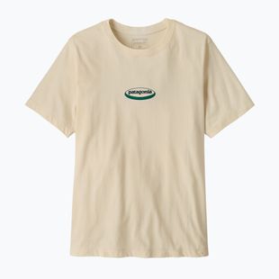 Men's T-shirt Patagonia '95 Oval Logo undyed natural