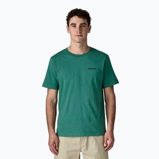 Men's T-shirt Patagonia P-6 Logo gem green