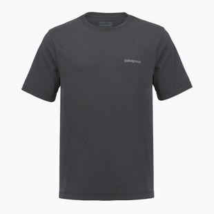 Men's T-shirt Patagonia P-6 Logo ink black