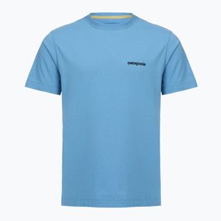 Men's T-shirt Patagonia P-6 Logo shore blue