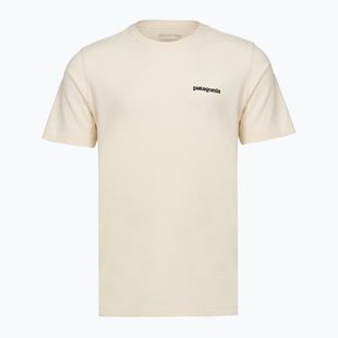 Men's T-shirt Patagonia P-6 Logo undyed natural