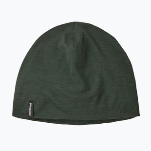 Winter hat Patagonia Overlook Merino Wool Liner Beanie treeline green
