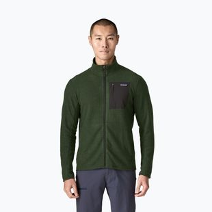 Men's fleece sweatshirt Patagonia R1 Air treeline green