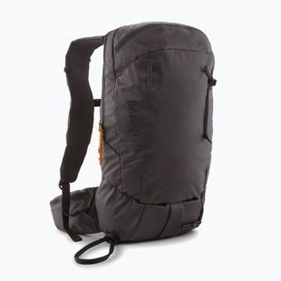Ski touring backpack Patagonia Snowdrifter 20 l black w/autumn orange