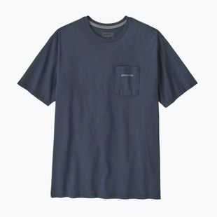 Men's T-shirt Patagonia Boardshort Logo Pocket Responsibili summit blue