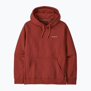 Men's sweatshirt Patagonia Boardshort Logo Uprisal Hoody Rusty Red