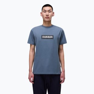 Men's T-shirt Napapijri S-Box Logo stormy weat G1Y