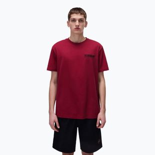 Men's T-shirt Napapijri S-Vignonil Back tibetan red R1E