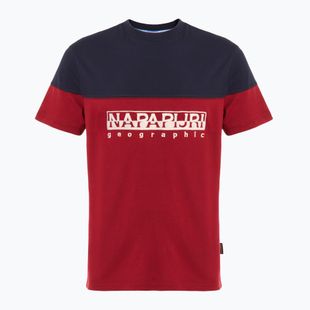 Men's T-shirt Napapijri S-Saturnia tibetan red R1E