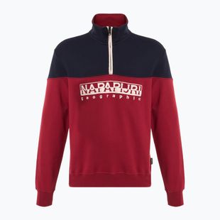 Men's sweatshirt Napapijri B-Saturnia HZ tibetan red R1E