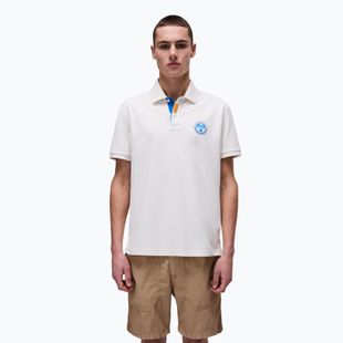 Men's polo shirt Napapijri E-Clanis white whisper