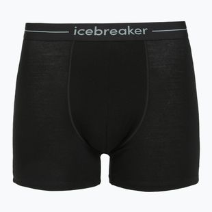 Men's thermal boxer briefs Icebreaker Merino 150 Anatomica Boxers 2 pairs black