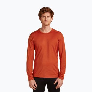 Men's thermal base layer top icebreaker 200 Oasis Crewe agate
