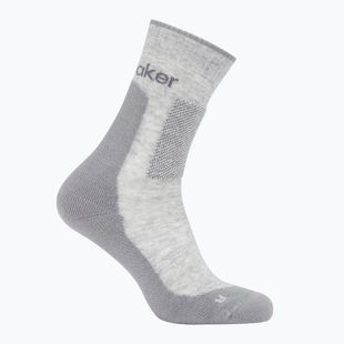 Men's socks icebreaker Merino Hike+ Medium Crew blizzard heather/alloy