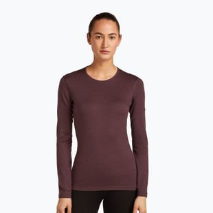 Women's thermal longsleeve icebreaker 200 Oasis Crewe java