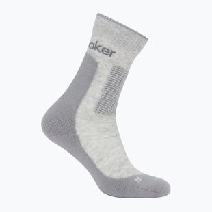 Women's socks icebreaker Merino Hike+ Medium Crew blizzard heather/alloy