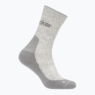 Women's socks icebreaker Merino Hike+ Light Crew blizzard heather/alloy