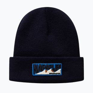 Men's winter hat Napapijri F-Montepiana blu marine