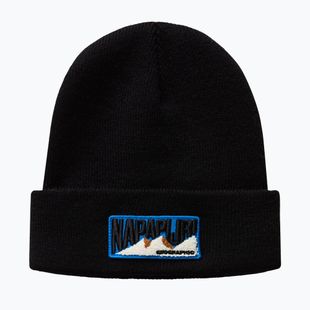 Men's winter hat Napapijri F-Montepiana black beauty