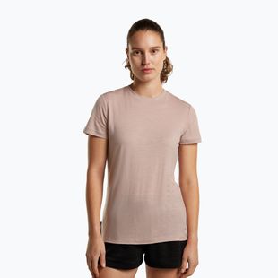 Women's trekking T-shirt icebreaker Merino 150 Tech Lite III Tee pink quartz
