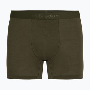 Men's thermal boxer briefs Icebreaker Merino 125 Cool-Lite Anatomica dark loden