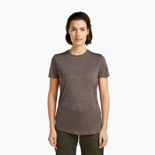 Women's trekking T-shirt icebreaker Merino 125 Cool-Lite™ Sphere III bittersweet hthr