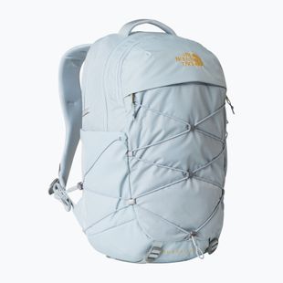 Women's urban backpack The North Face Borealis Luxe 27 l frost grey/gold metallic