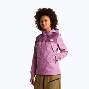Women's rain jacket The North Face Antora Rain hushed lavender/chroma purple