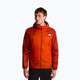 Men's wind jacket The North Face Ridgelite FF Wind lava red/iron clay