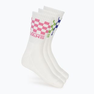 Socks Vans Classic Check Crew 3 pairs pink fizz