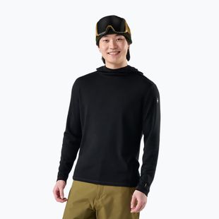 Men's thermal sweatshirt Smartwool Classic Thermal Merino Base Layer black